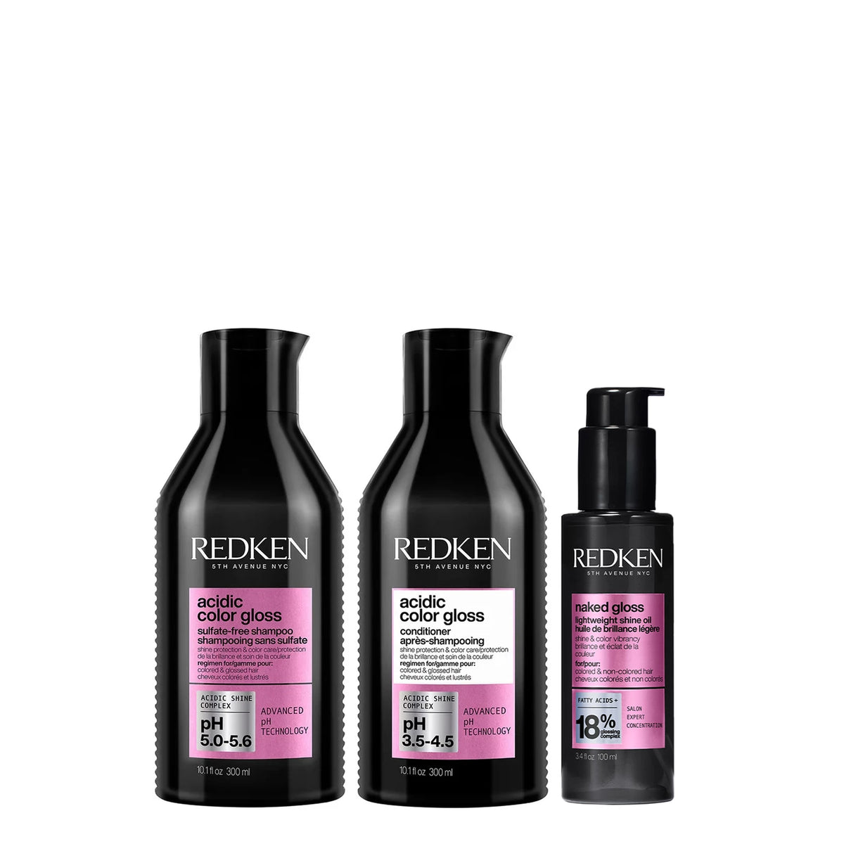 Acidic Color Gloss Shine Trio - US 3156