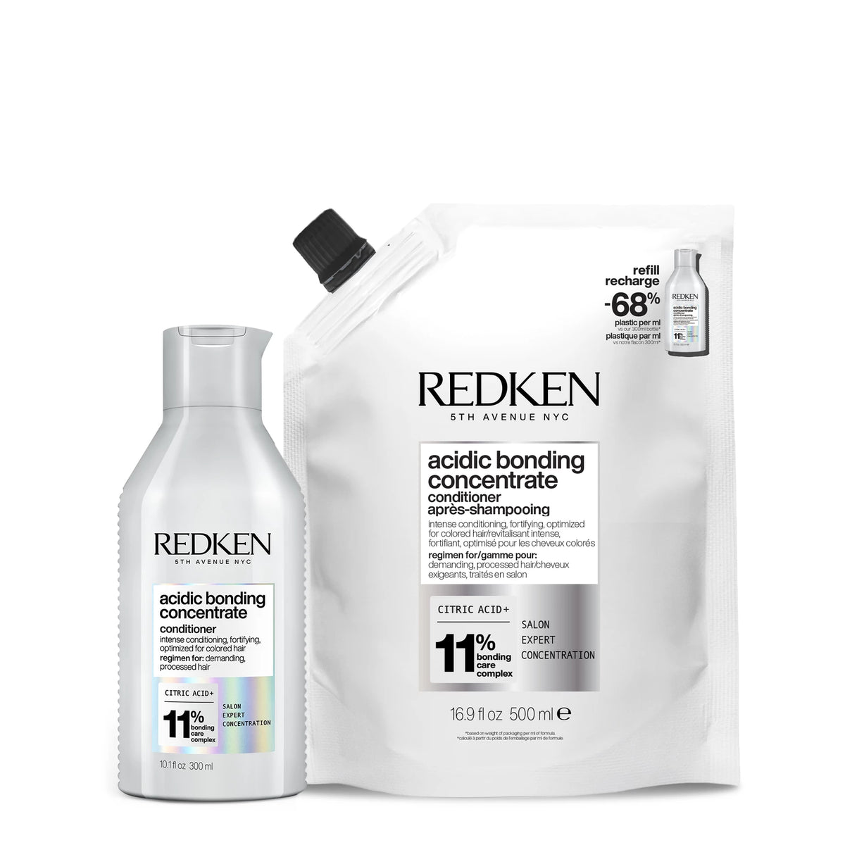 Acidic Bonding Concentrate Conditioner & Refill Duo - US 6911