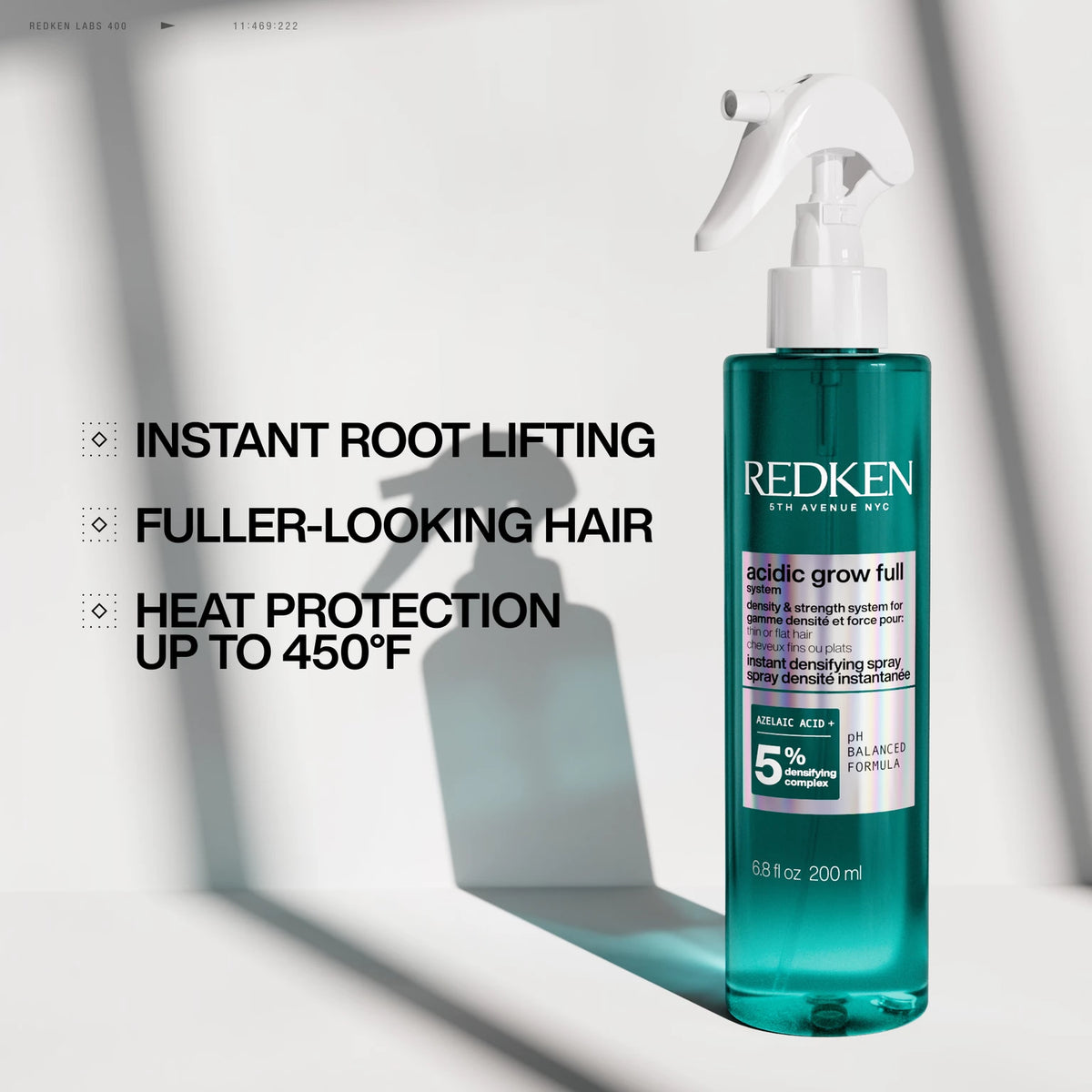 Acidic Grow Full System Instant Densifying Spray - US 7219